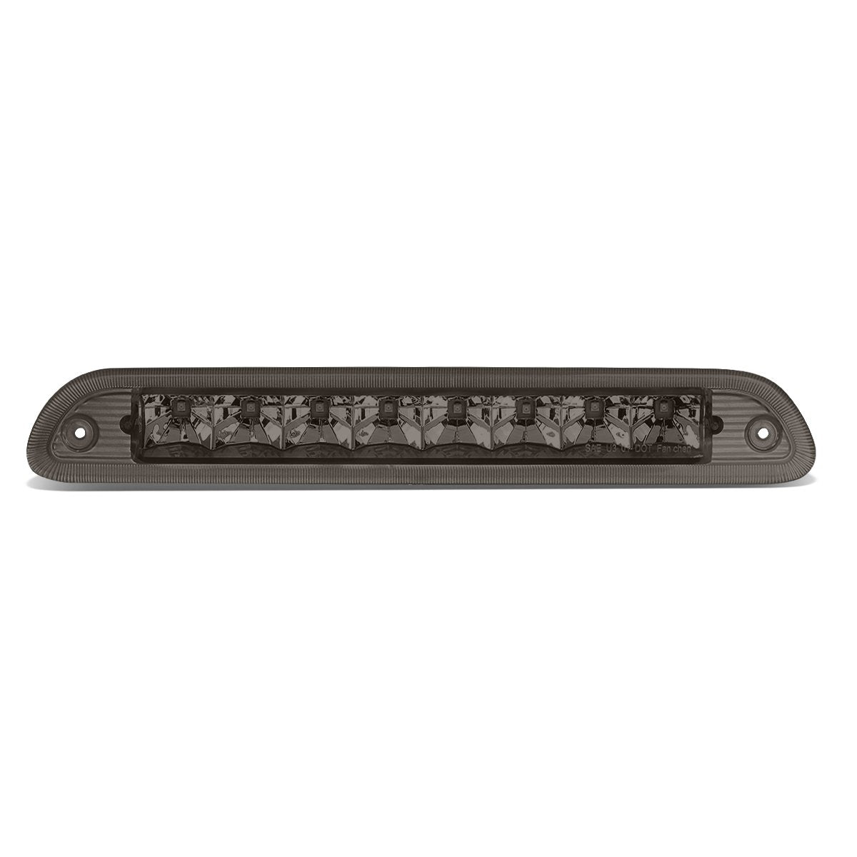 DNA MOTORING 3BL-FES01-LED-SM Smoked Lens LED Third Tail Brake Light [Compatible with 01-07 Escape / 05-07 Mariner]