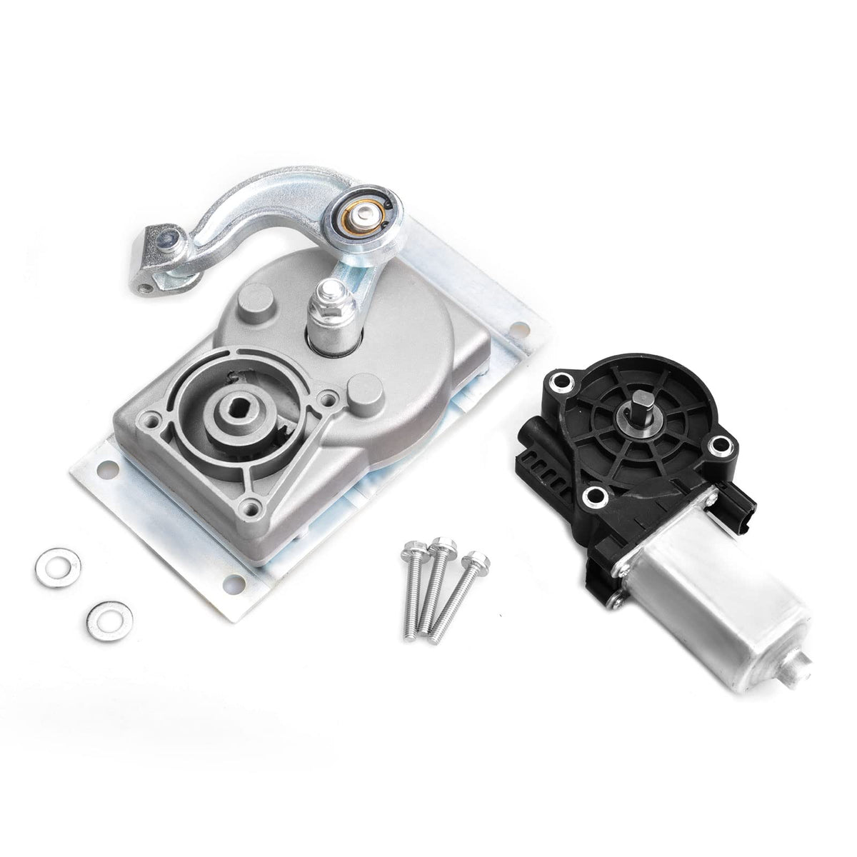 CNRAQR RV Gear Box Linkage with Motor Compatible with Kwikee Electric Steps Replace#366043 1101428 676061 2141001 379147 379160