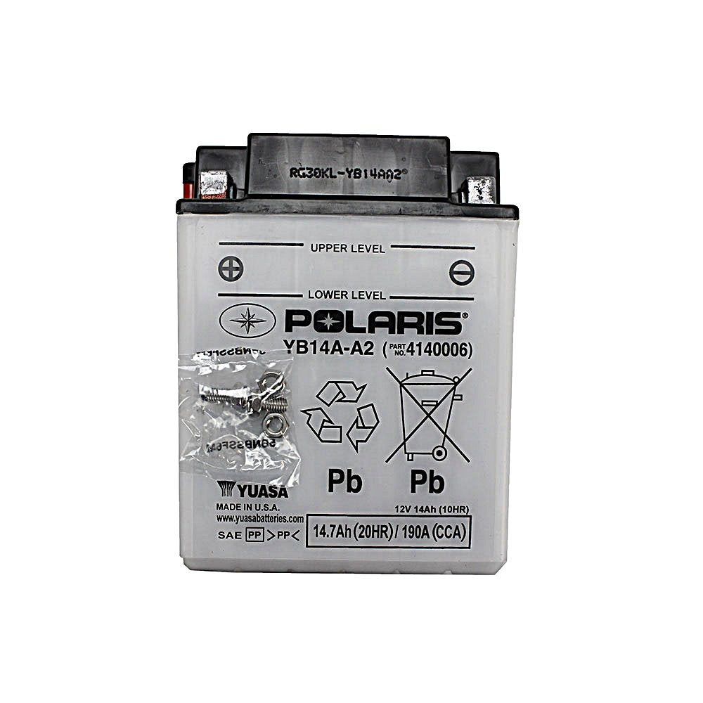 Polaris Atv Battery, 195 Cold Crank Amps, Part 4140006