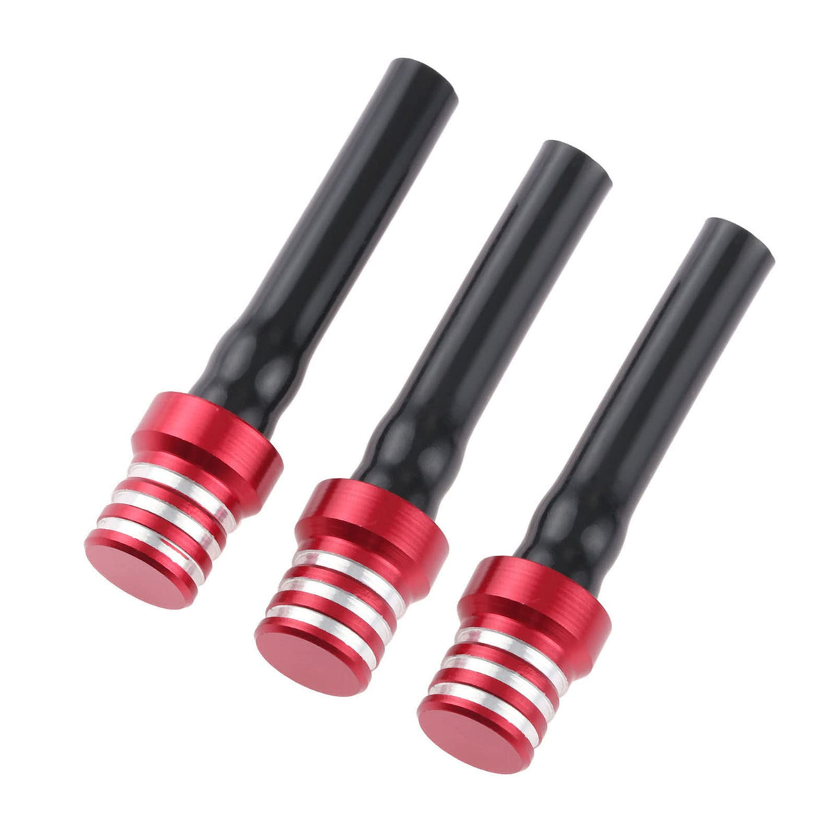 Mtsooning Breather Fuel Tank Hose, 3Pcs Gas Cap Tube, Universal Air Vent Valve Tube Replacement For Dirt Pit Quad Bike Atv Red