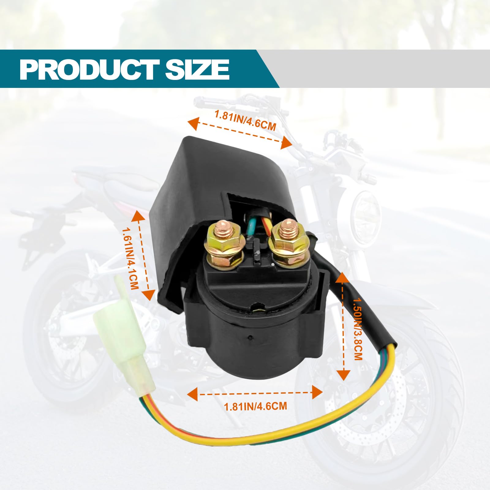 4-Stroke Engine Gy6 Solenoid Relay 50Cc 110Cc 125Cc 150Cc 200Cc 250Cc 90Cc Atv Dirt Bikes Scooters Go Kart Dne Buggys Quad 4 Wheelers Pit Bike Moped Roketa Ssr Taotao Sunl Coolster