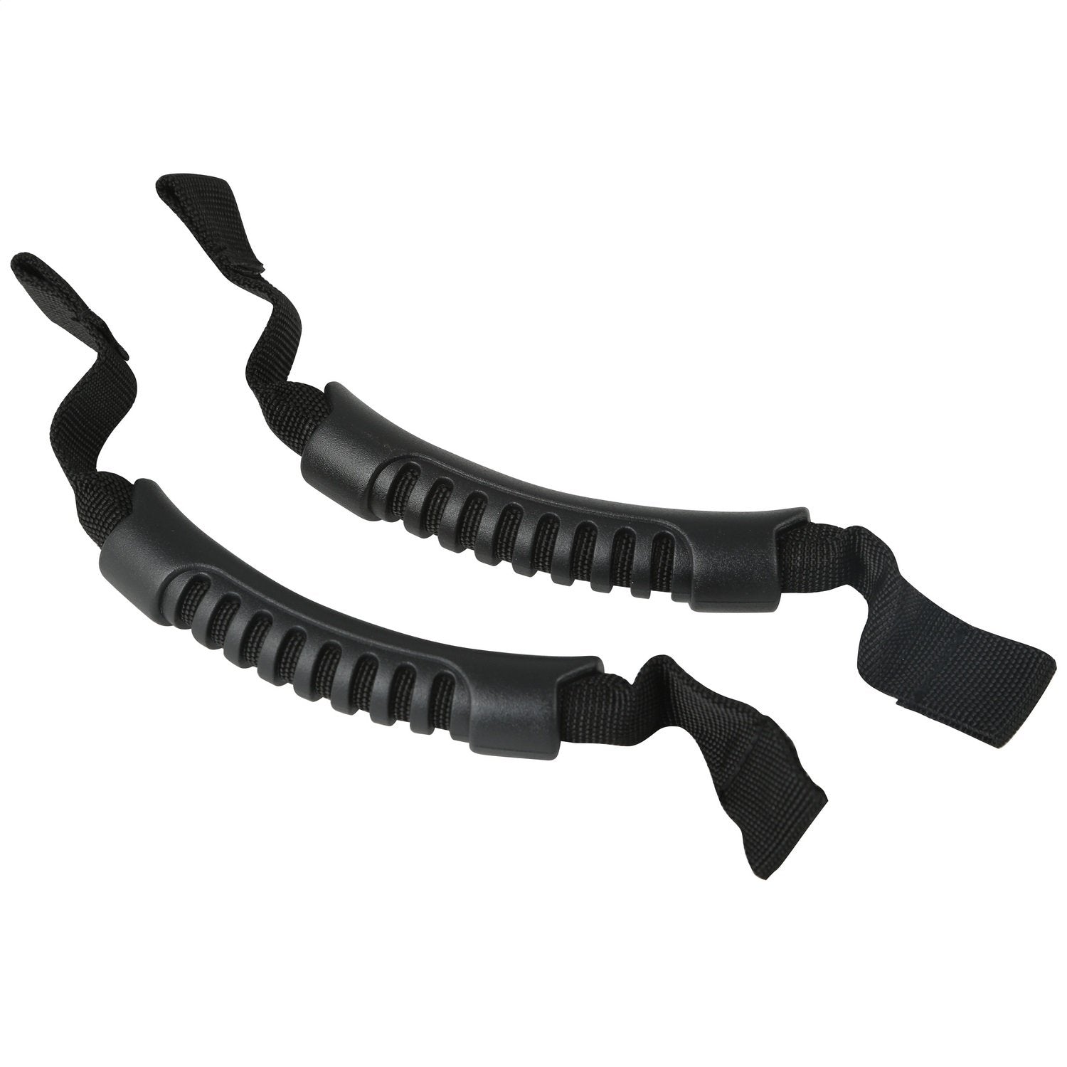 Rugged Ridge | Grab Handle Kit, Front, Headrest Mounted, Black | 13305.10 | Fits 2007-2024 Jeep Wrangler Jk/Jl; 2020-2024 Jeep G