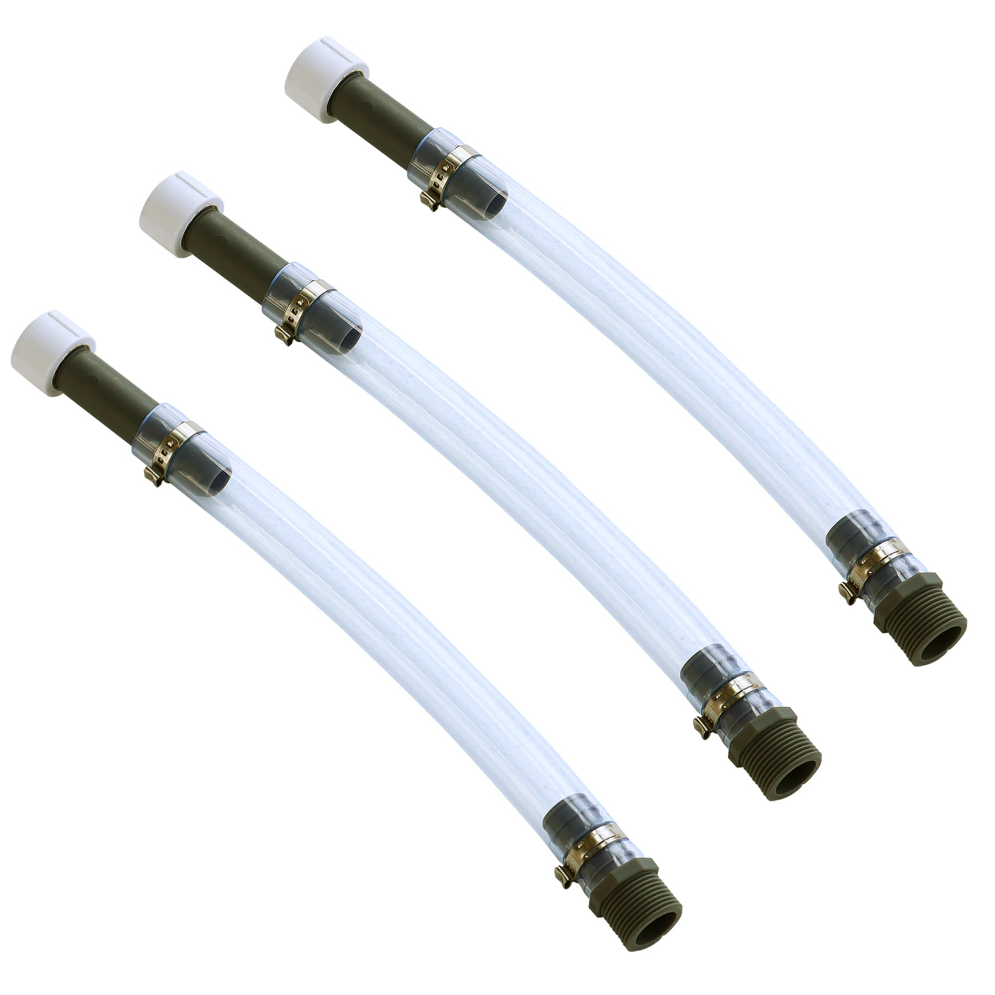 Mapleza Racing Hose For Vp Fuel Jug, Fuel Jug Hose Perfect Fit For 3/5/5.5 Gallon Gas Can-Upgraded Filter Design (Pack Of 3)