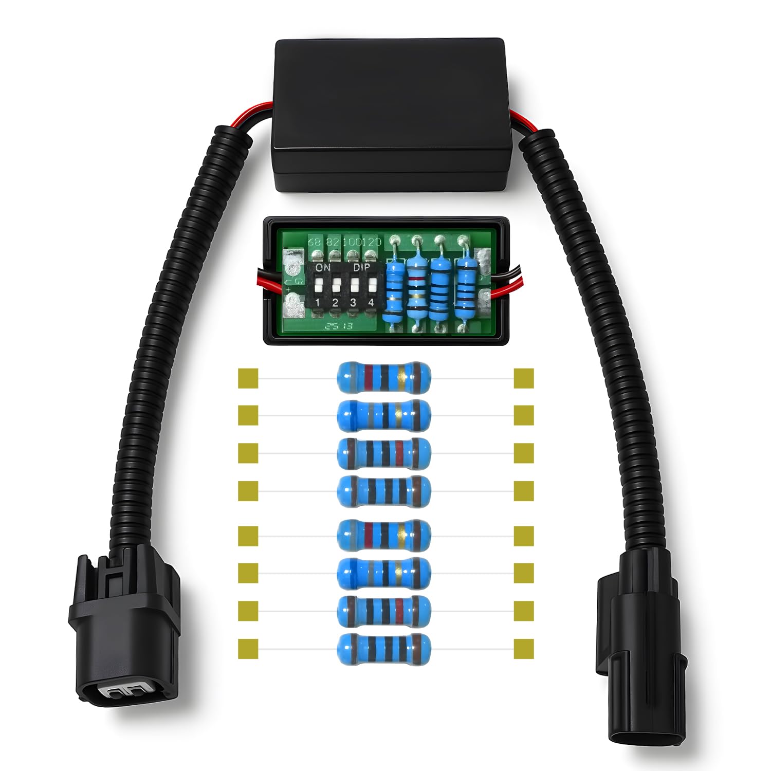 Updated VCM Muzzler Harness Disable Kit for Honda 3.5L V6 Engine with VCM - Compatible with Accord 2008+, Pilot 2009+, Odyssey 2