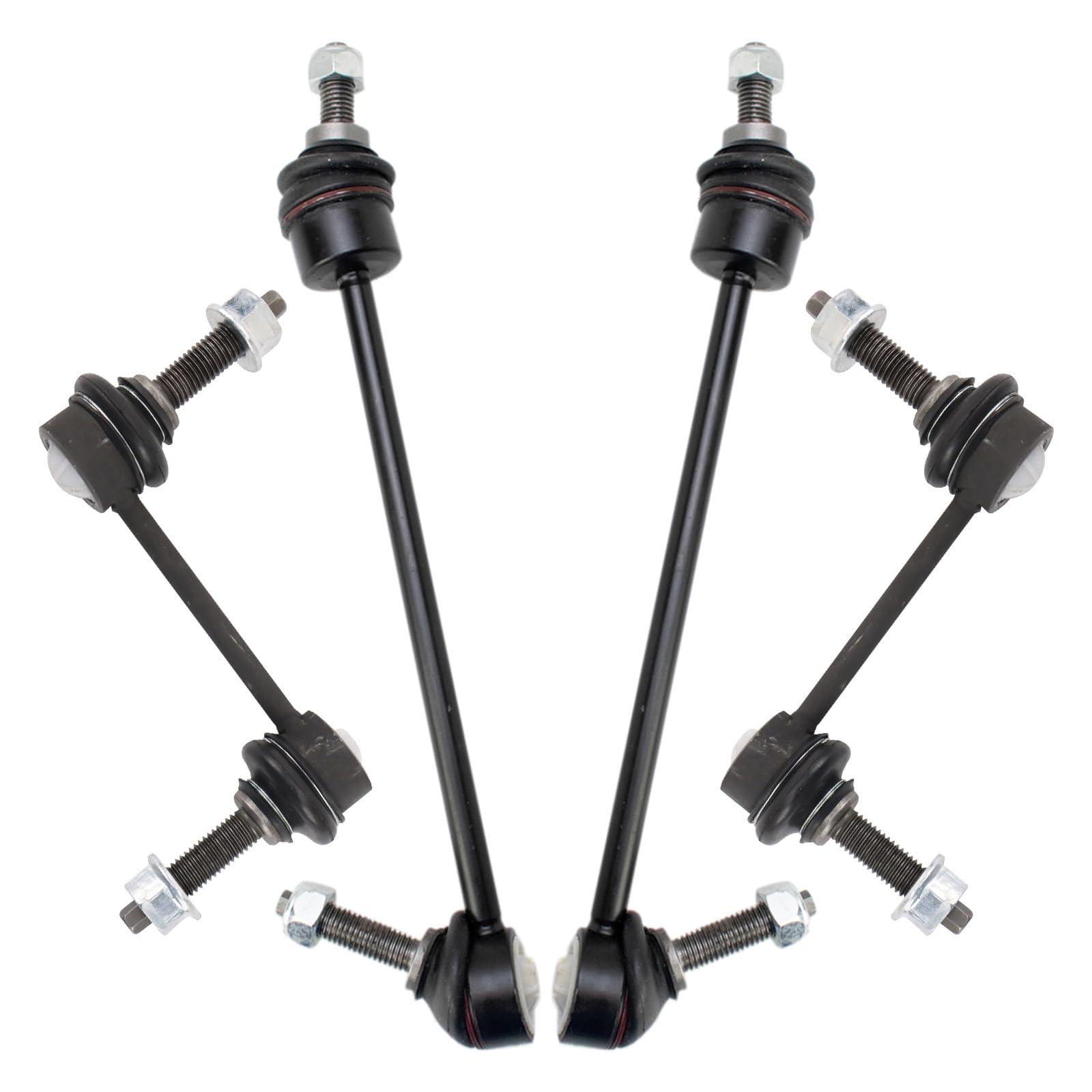 Trq Sway Bar Stabilizer Link Set Compatible With 2005-2009 Land Rover Lr3 2010-2016 Lr4