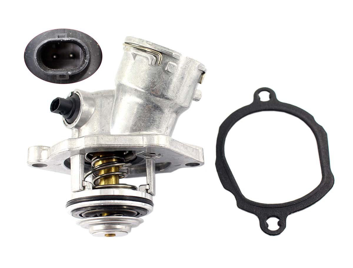 New Thermostat W/ Housing For Mercedes Benz C230 C280 C300 C350 E350 Ml350 Slk350