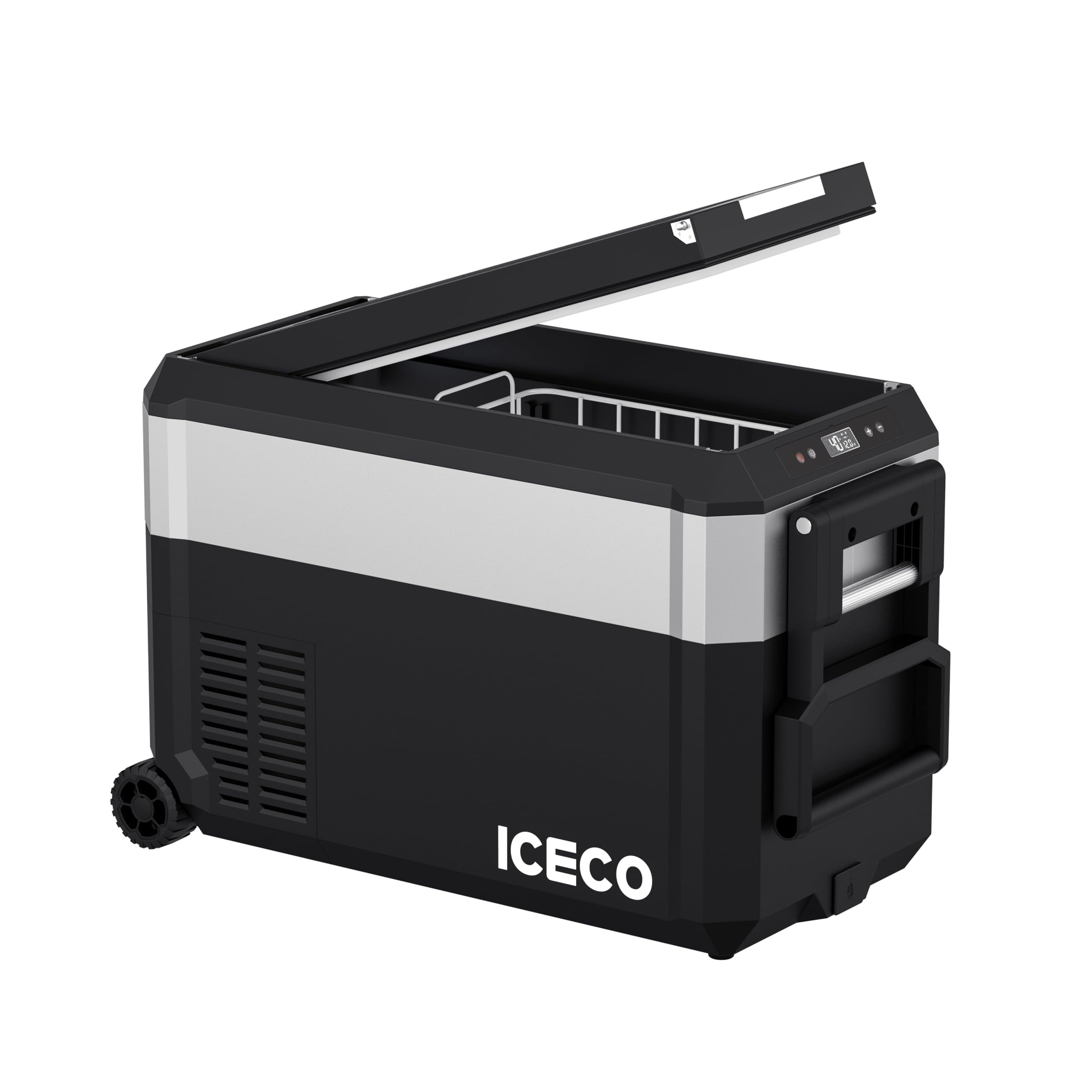 Iceco Jp40 Pro 12 Volt Car Refrigerator, Portable Fridge Freezer For Camping, Car Fridge Powered By Secop, 12V Refrigerator For