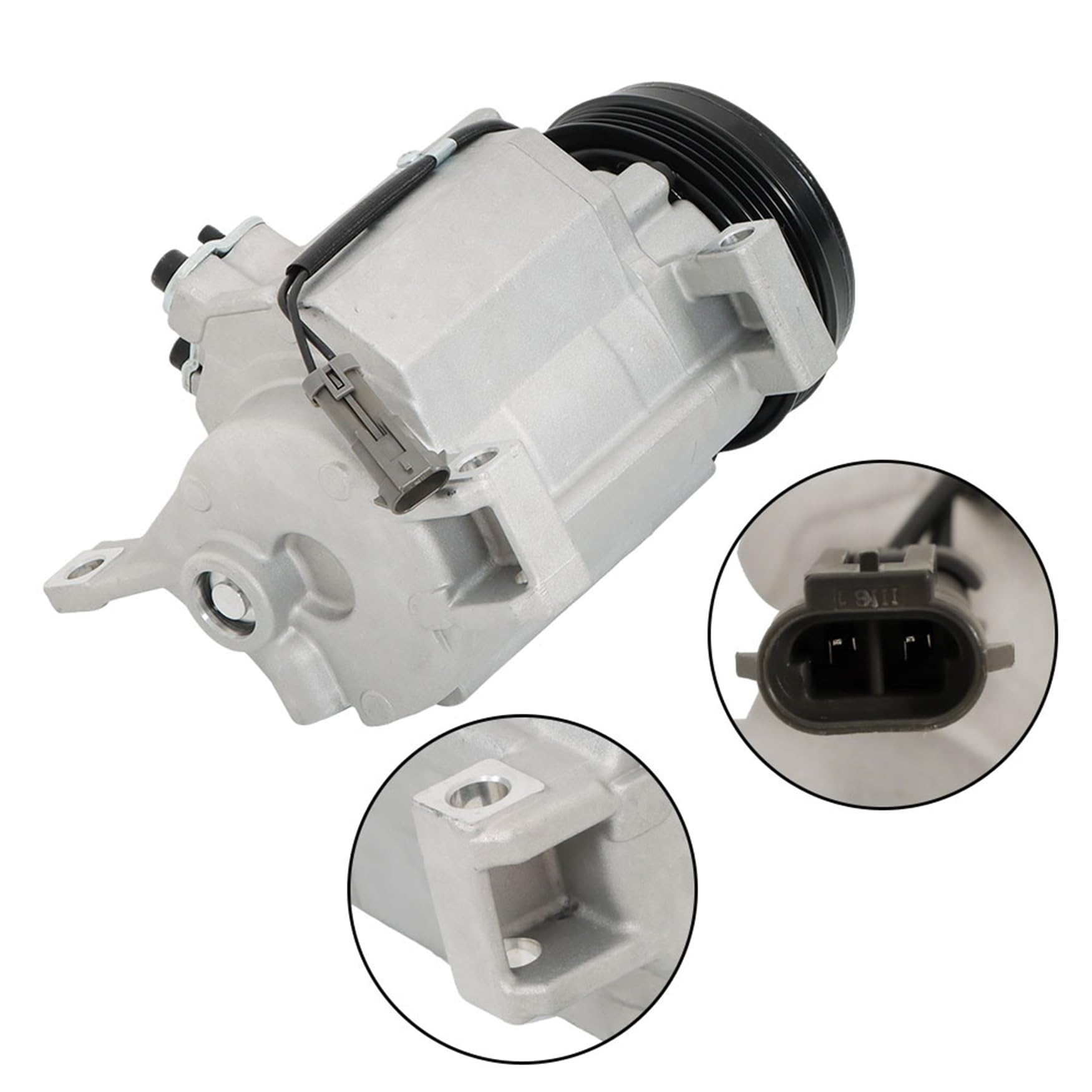 AC A/C Compressor Replacement for Escalade Tahoe Suburban Replacement for GMC Yukon 6.2L 6.0L 5.0L