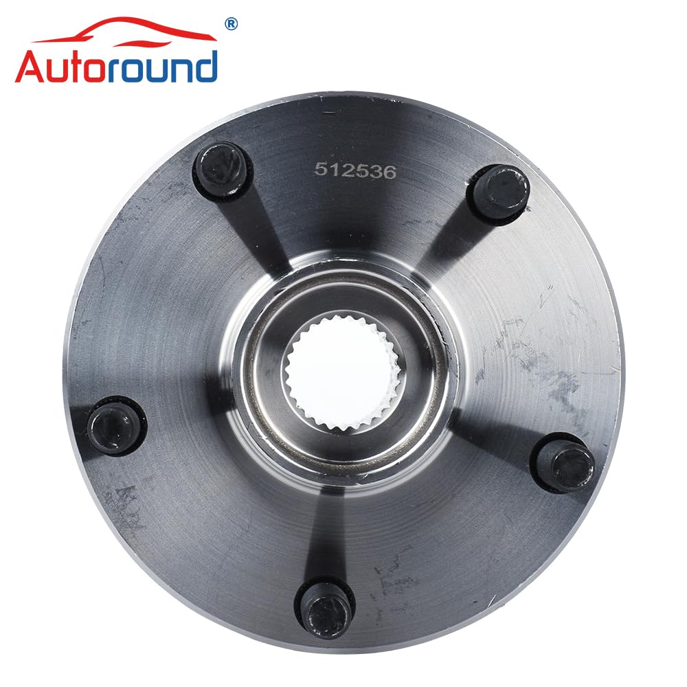 Autoround 512536 Rear Wheel Bearing and Hub Assembly for Subaru Outback 2015-2021/ Forester 2019/WRX 2015-2019/ Legacy 15-21/ As