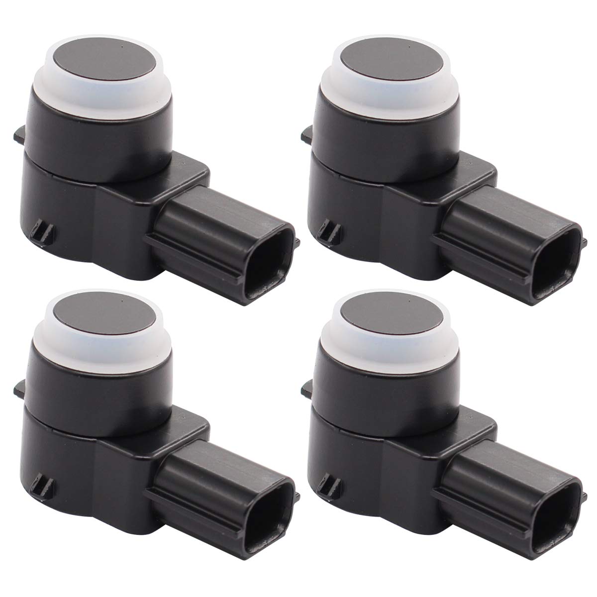 NewYall Pack of 4 Reverse Rear Bumper Backup Park Assist Aid Parking Sensor for GMC Yukon, Sierra, Chevy Silverado 1500, Avalanc