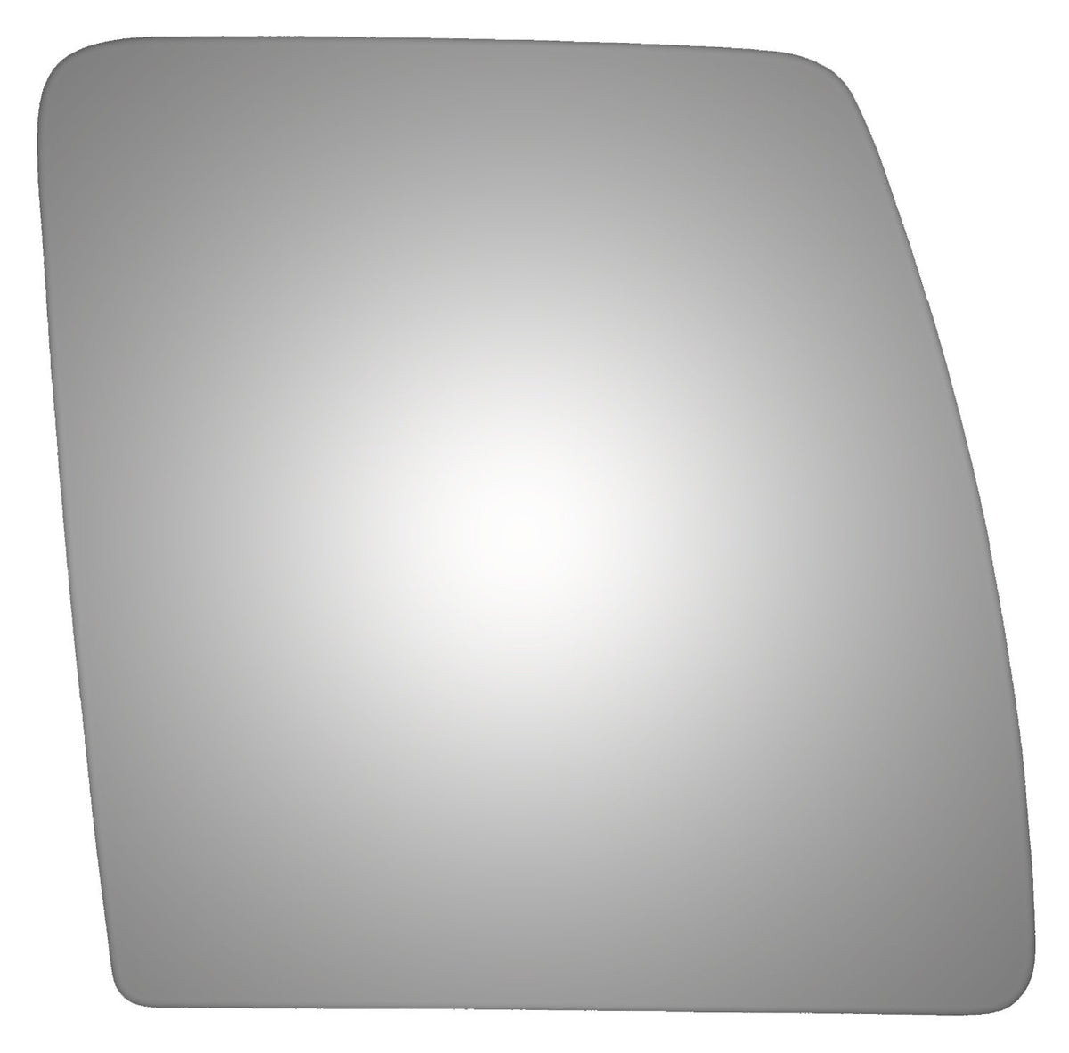 Burco 4441 Upper Flat Passenger Side Replacement Mirror Glass for NV1500, NV2500, NV3500 (2012, 2013, 2014, 2015, 2016)