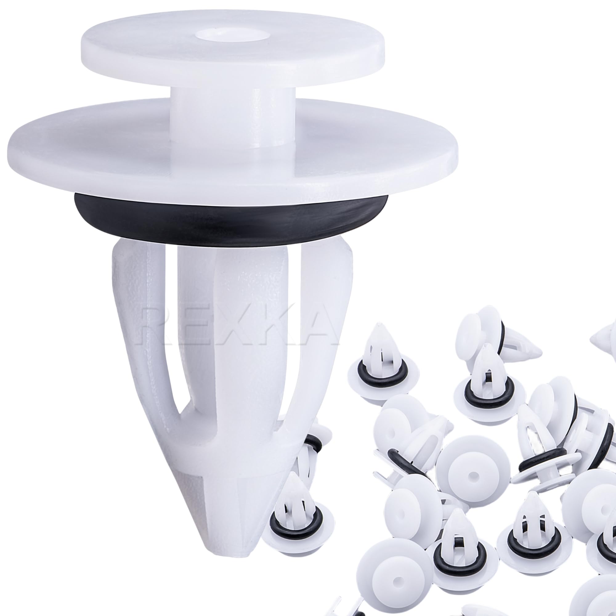 Rexka 30 Pcs Wheel Arch Molding Clip Rocker Panel Molding Clip For Bmw 51-77-7-171-002 51777171002 Cooper Countryman Cooper Pace