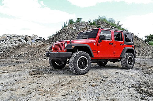 Rough Country 2.5'' Series II Lift Kit for 2007-2018 Jeep Wrangler JK - 635