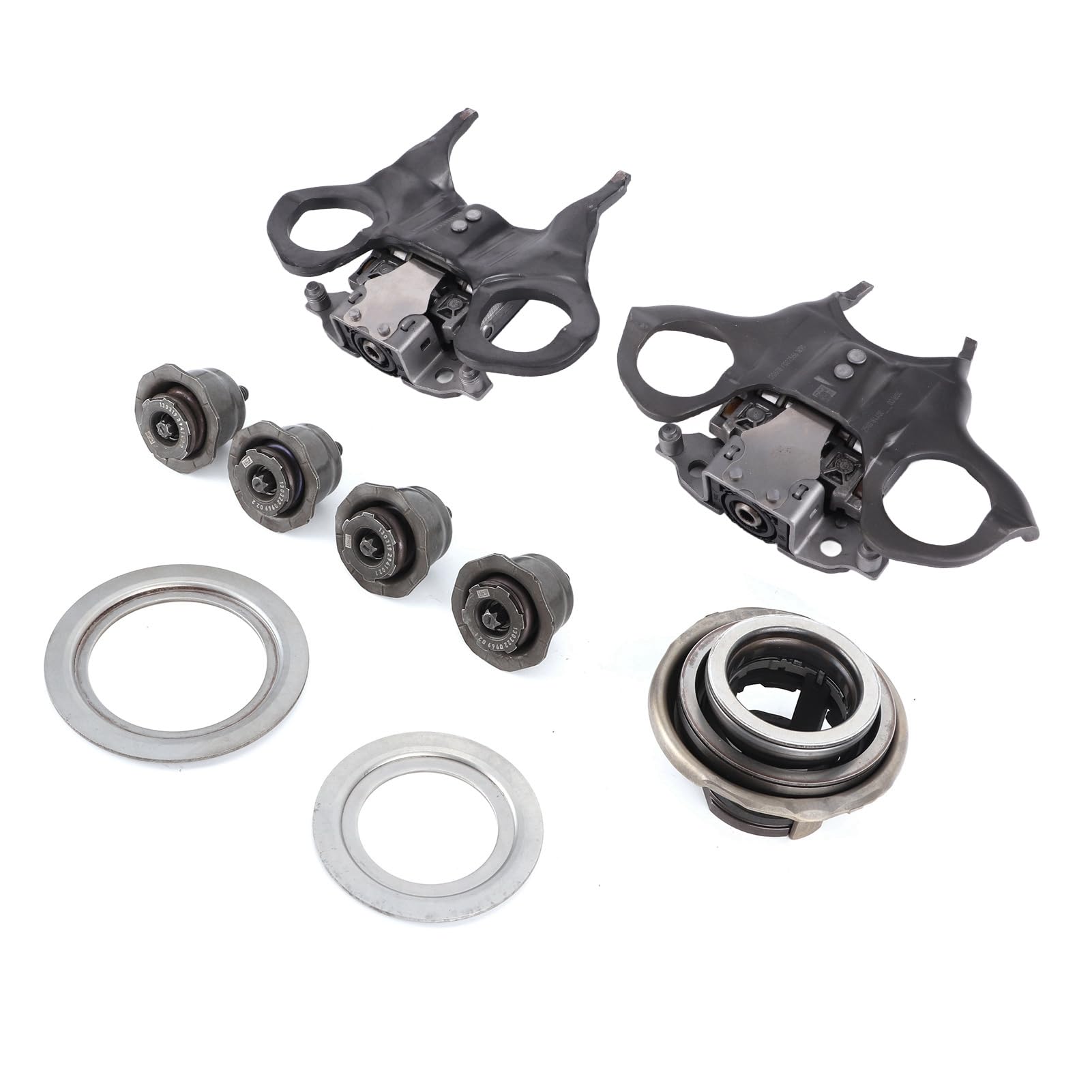 Dual Clutch Shift Fork Set Aluminum Alloy Dual Clutch Shift Fork Kit Vehicle Inspection Tool Suitable For Focus/Carnival/Ecosport , Transmission System