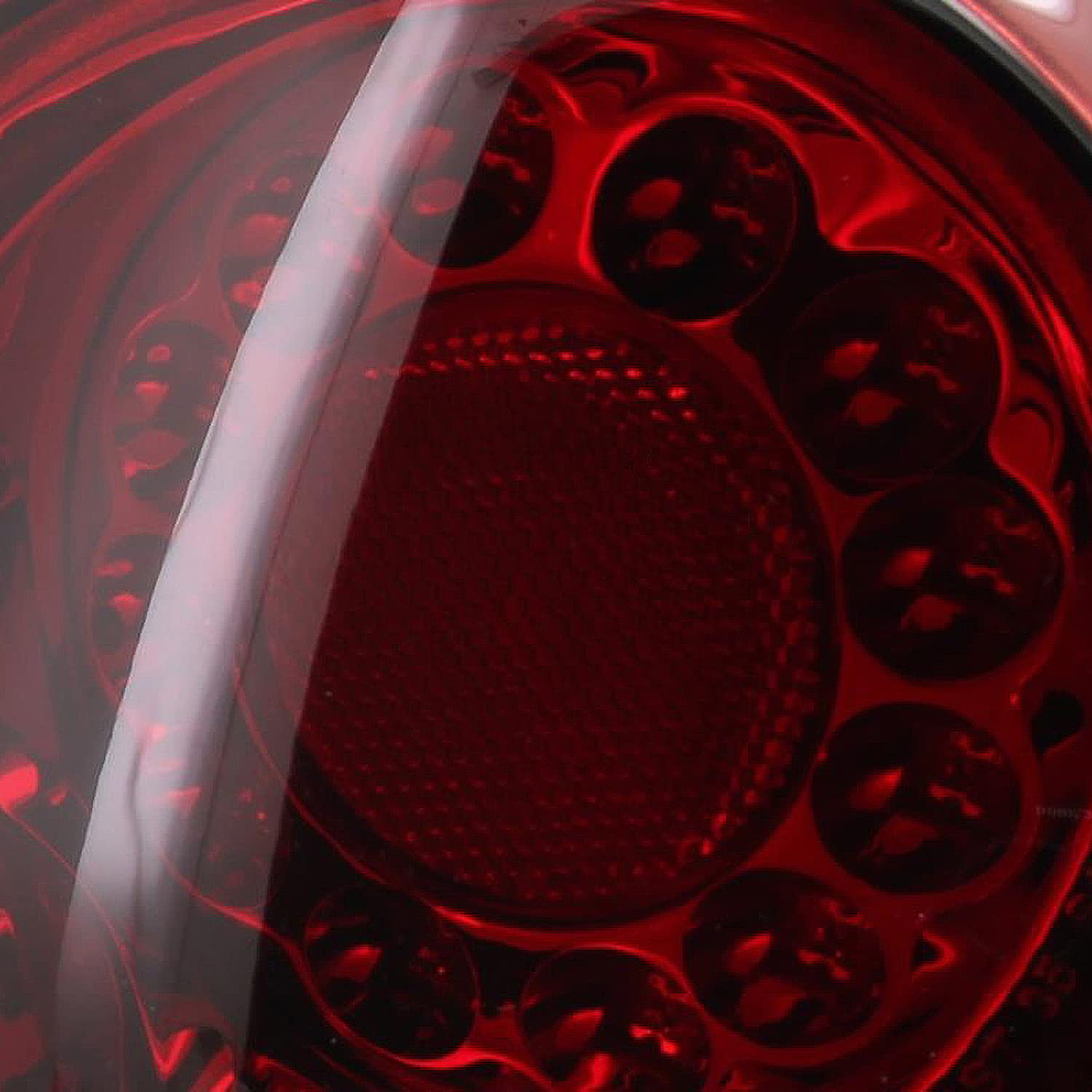 Spec-D Tuning Led Tail Lights Brake Lamps Red Clear Lens Compatible With 2005-2010 Chevy Cobalt Coupe 2 Door, Left + Right Pair