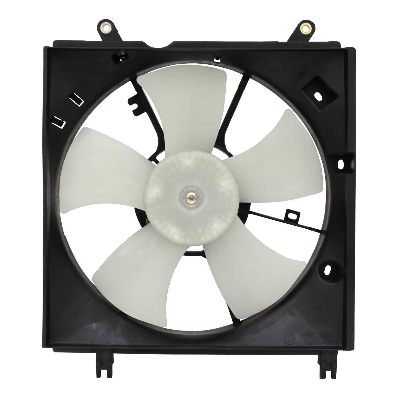 TYG OE Replacement(CAPA Quality) Cooling Fan Extra Silent for 2001-2005 Toyota RAV4 LH / 2.0L | 16361-23050 | TO3115120 | 620-53