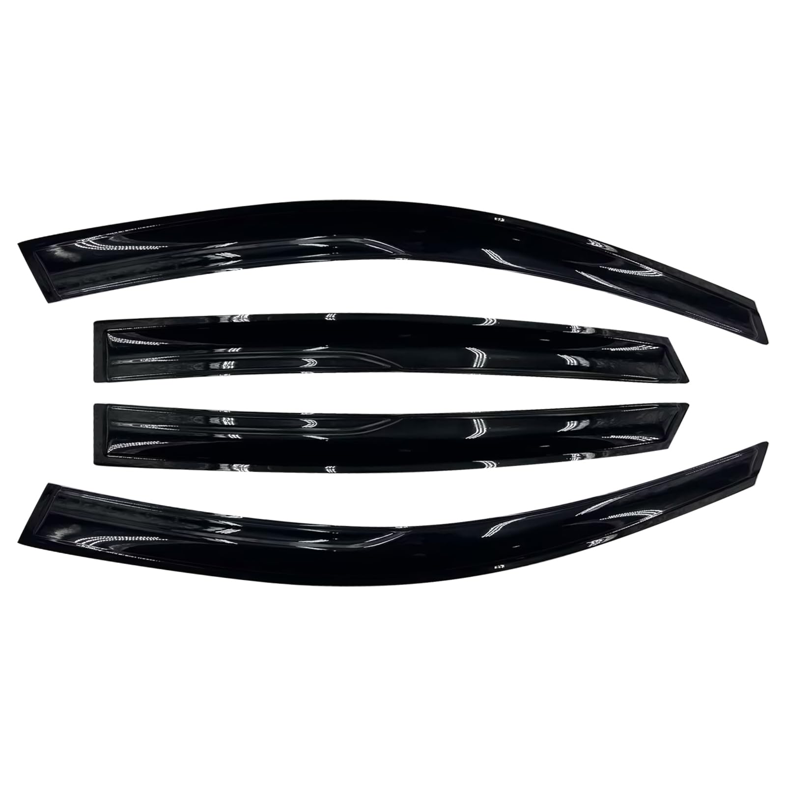 Sontian Tape-On Side Window Visor Deflectors Rain Guards For 2018 2019 2020 2021 2022 2023 Hon-Da Acc-Ord Window Rain Deflectors