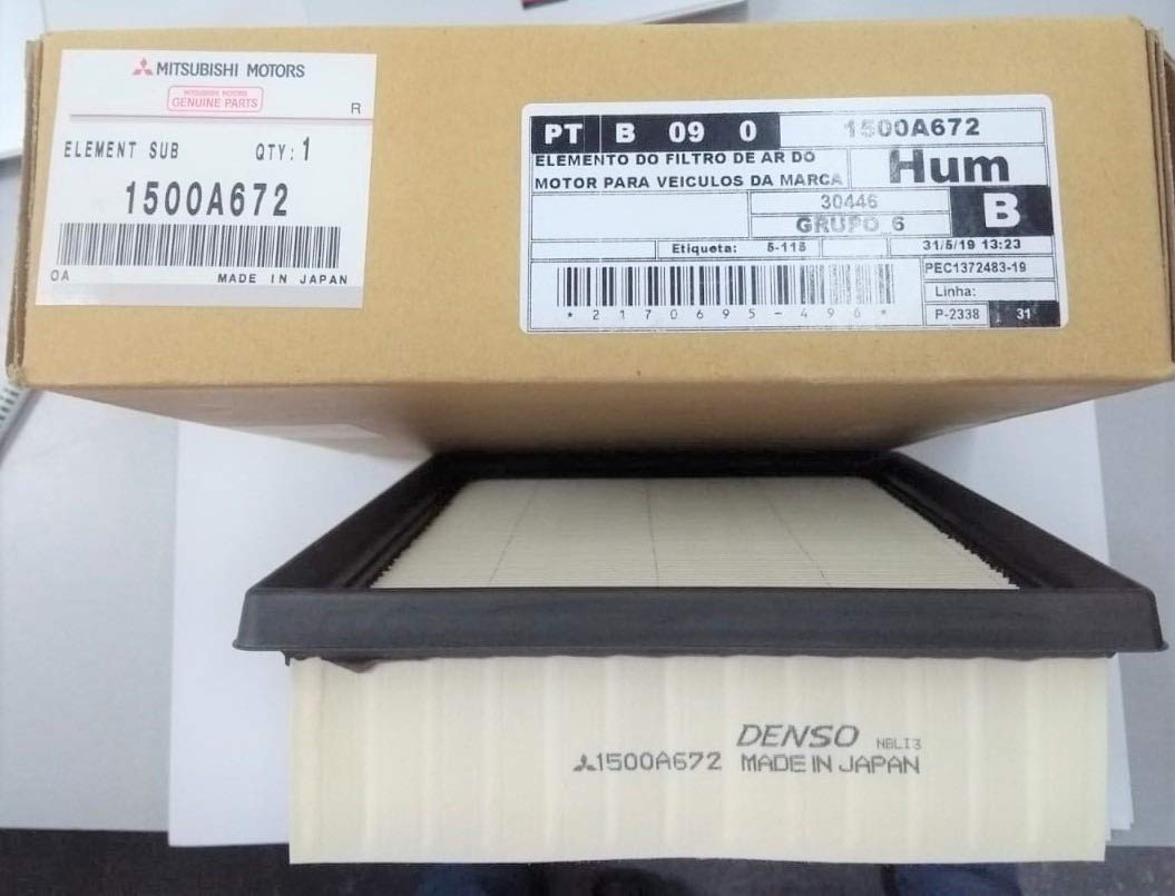 Genuine Mitsubishi OE Engine Air Filter 1500A672 Eclipse Cross 2018 2019 2020 2021 2022 2023 2024