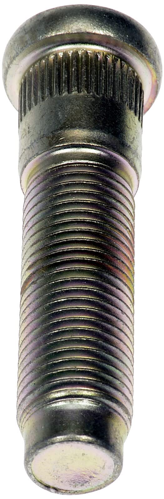 Dorman 610-637 Rear M14-1.50 Serrated Wheel Stud - 15.75mm Knurl, 65mm Length Compatible with Select Jeep Models, Pack of 10