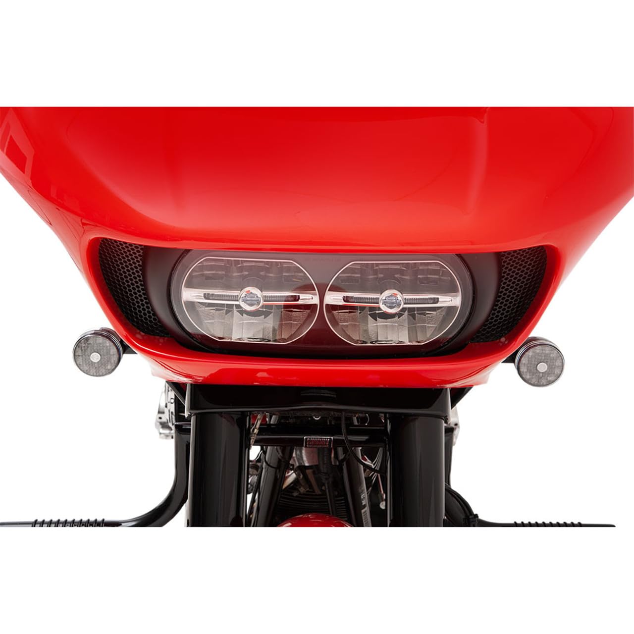 Vpzmt Fairing Mesh Grill Side Vent Screen Fits For 2015-2023 Harley Davidson Road Glide Custom Fltrx Special Fltrxs Glide Ultra Fltru Fltruse (Black)