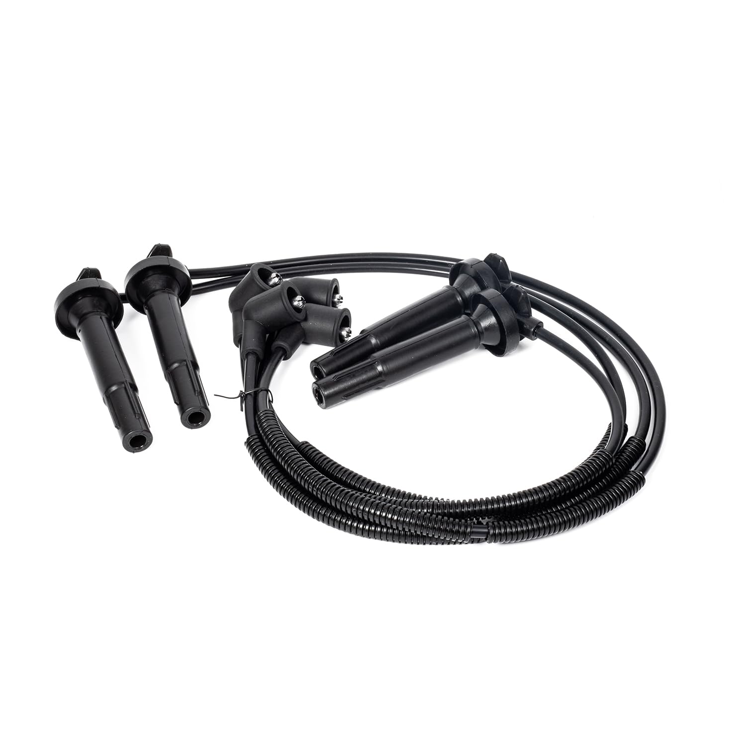 ENA Spark Plug Wire Set Compatible with Saab Subaru 9-2X Forester Impreza Legacy Outback H4 2.5L 2005 2006 2007 2008 2009 2010 2