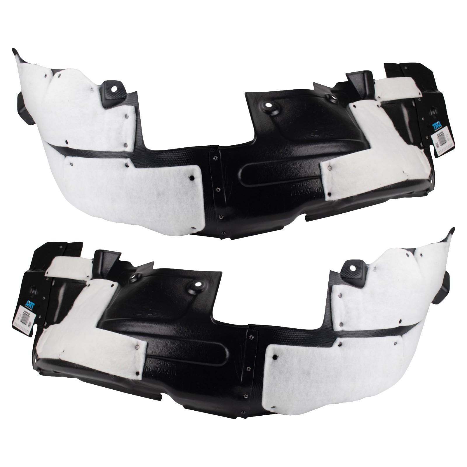Trq Inner Fender Liner Set Compatible With 2014-2015 Hyundai Tucson Hy1248139 Hy1249139