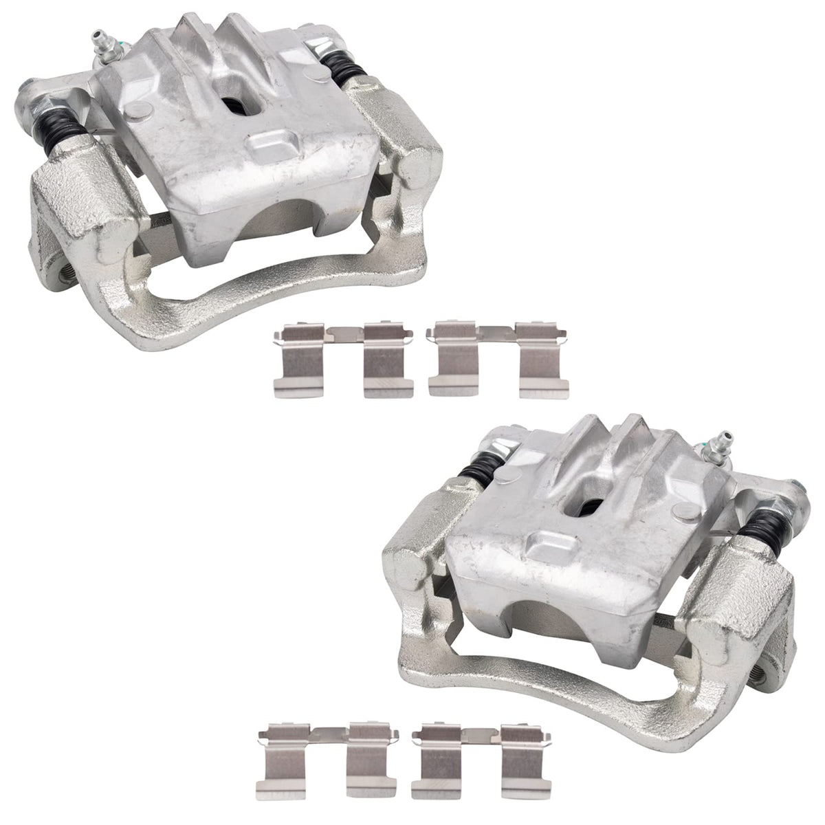 Trq Rear Brake Caliper Set Compatible With 2016-2019 Subaru Crosstrek 2014-2018 Forester 2012-2019 Impreza 2013-2015 Xv Crosstre