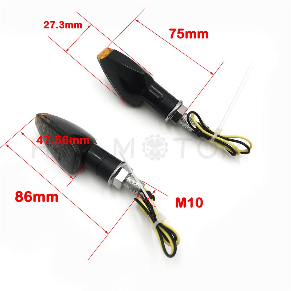 Httmt Mt303-008- Dual Sport Turn Signal Led Compatible With Suzuki Dr Drz 400 650 Gs Gsxr 600 750
