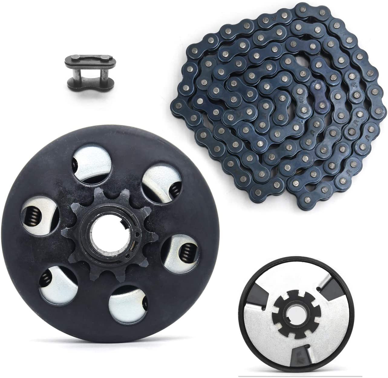 Centrifugal Clutch, Go Kart Clutch 3/4'' Bore 10 Tooth for #40/41/420 Chain, Fits for Mini Bike, Go Kart, predator 212, Lawnmowe