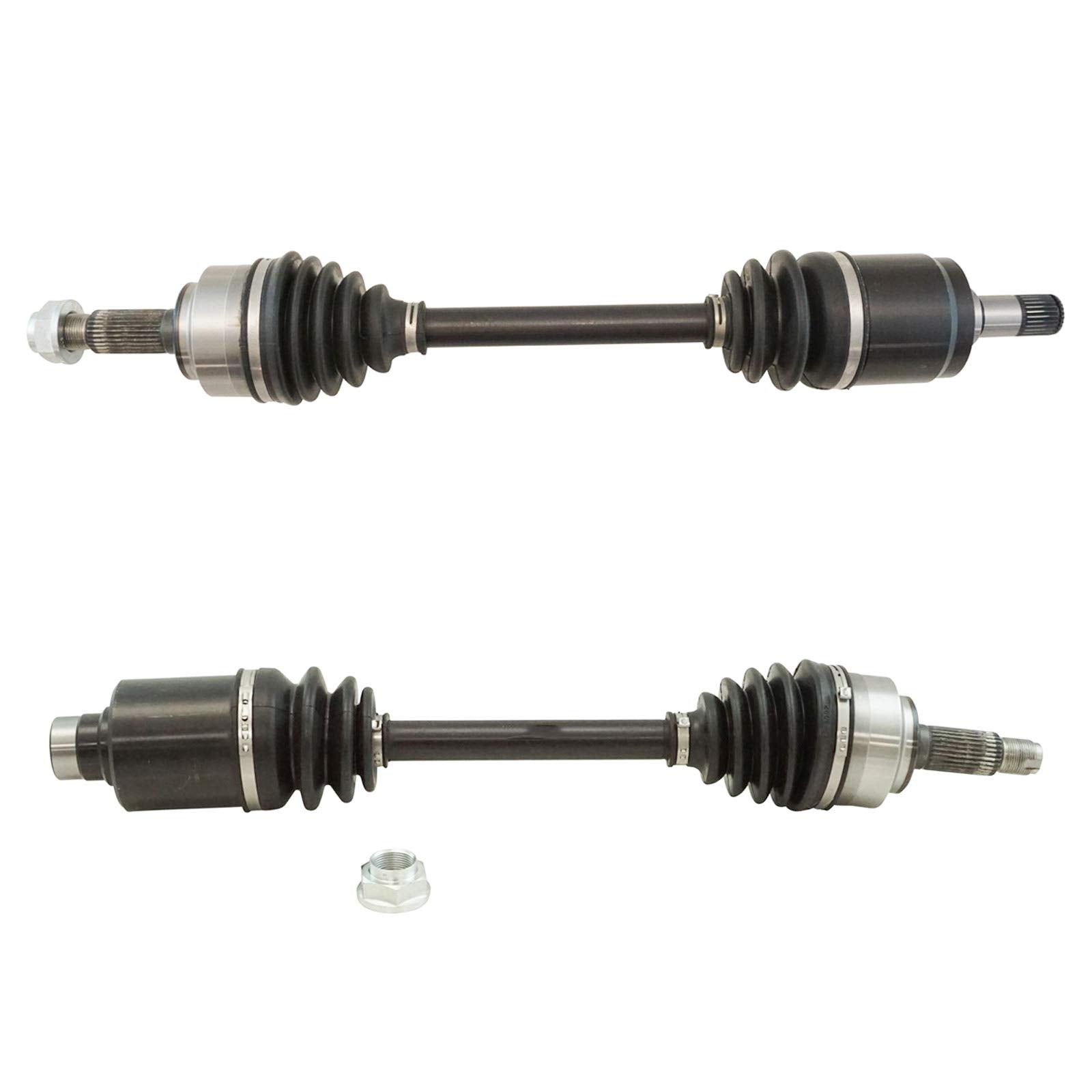 Trq Front Cv Axle Shaft Assembly Set Compatible With 2006-2011 Honda Civic