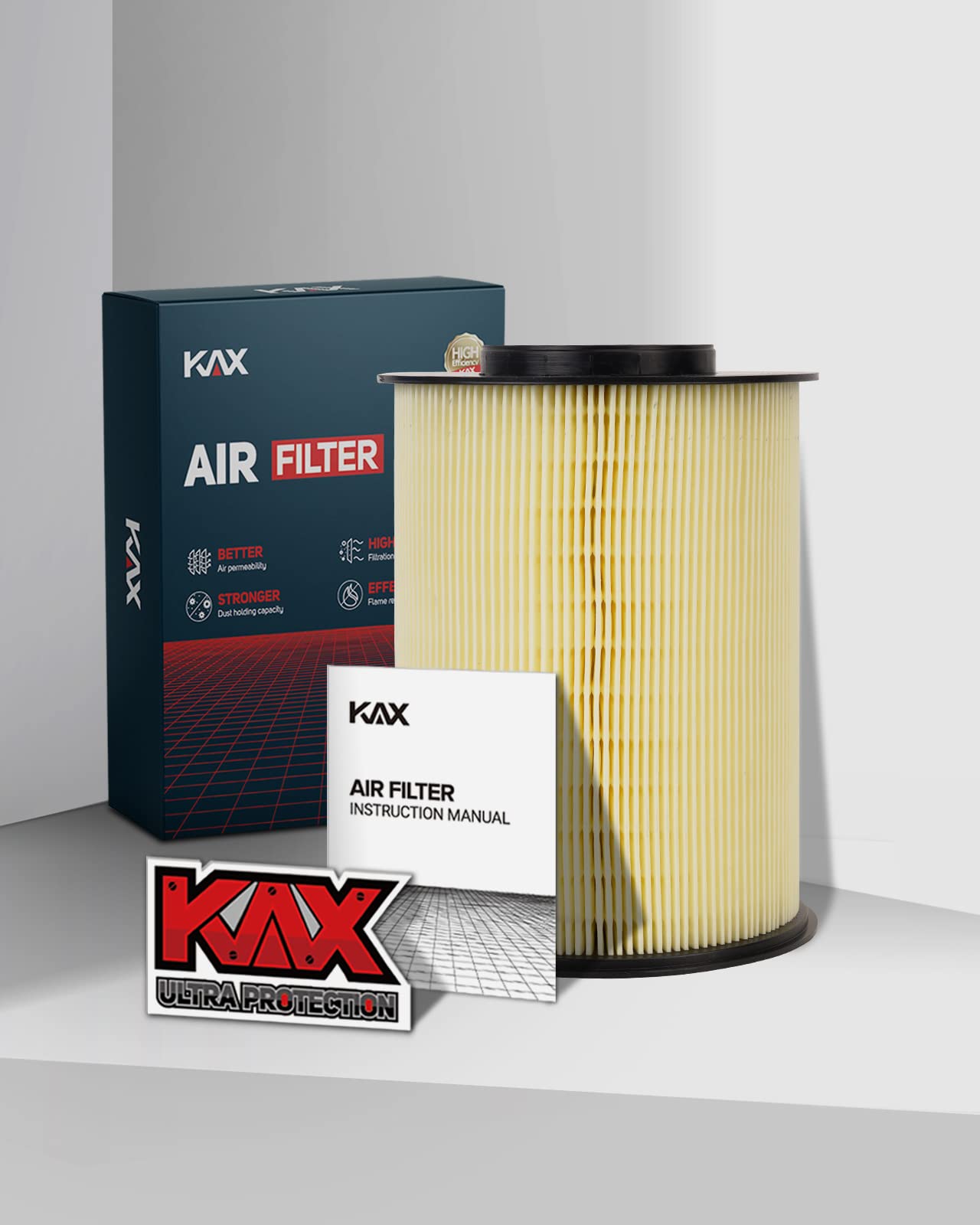 Kax Engine Air Filter, Ca11114 Replacement For Focus 2012-2018 Escape 2013-2019 Mkc 2015-2019 Transit Connect 2014-2016 Replce#F