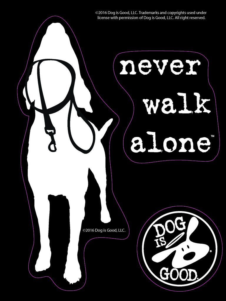 Enjoy It Llc 19009Cs Never Walk Alone Car Sticker
