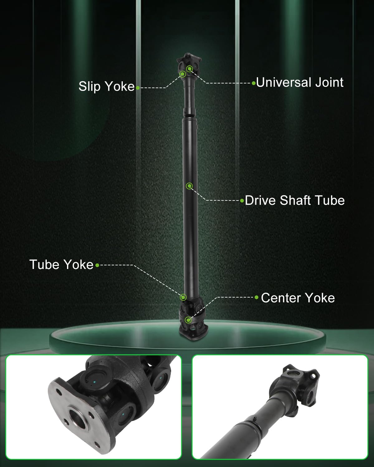 Scitoo?48.5''?Steel Rear Driveshaft Assembly Drive Shaft Prop Shaft For Toyota For 4Runner 1996-2000,Oe# 65-5020 936-796 655020