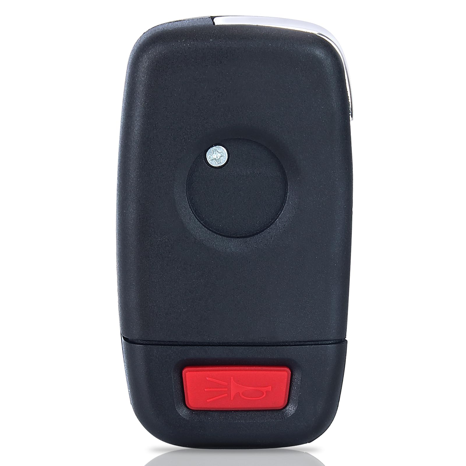 Keyecu Replacement Shell Folding Remote Key Case Fob 5 Button For Pontiac G8 2008-2009