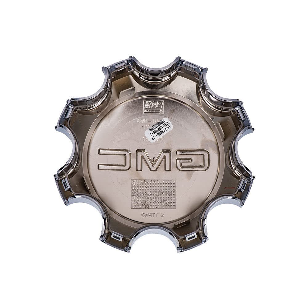 General Motors GMC Wheel Hub Center Cap Chrome with Logo 2011-2014 Sierra Silver