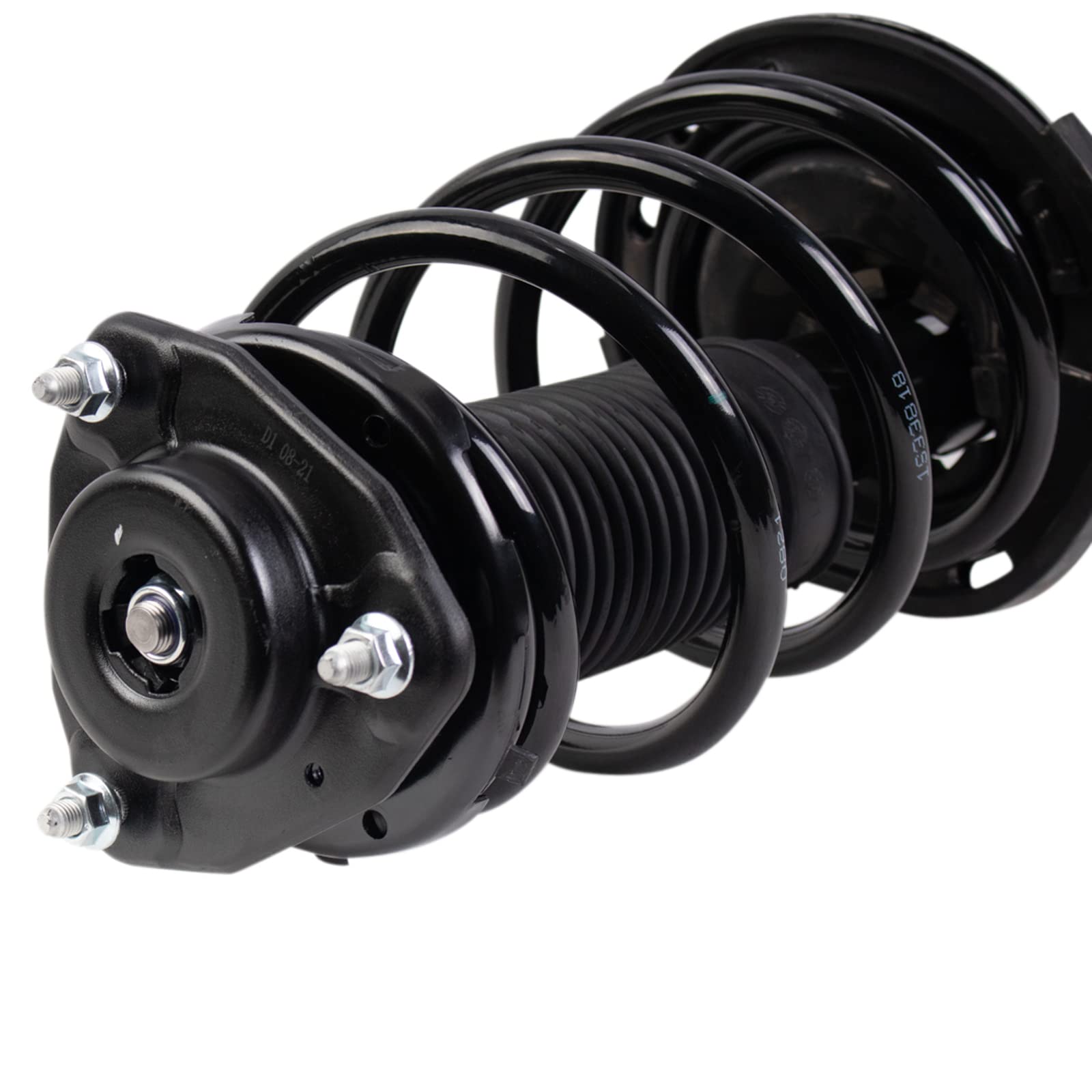 Trq Front Strut & Coil Spring Assembly Set Driver & Passenger Sides Compatible With 15-20 Toyota Sienna