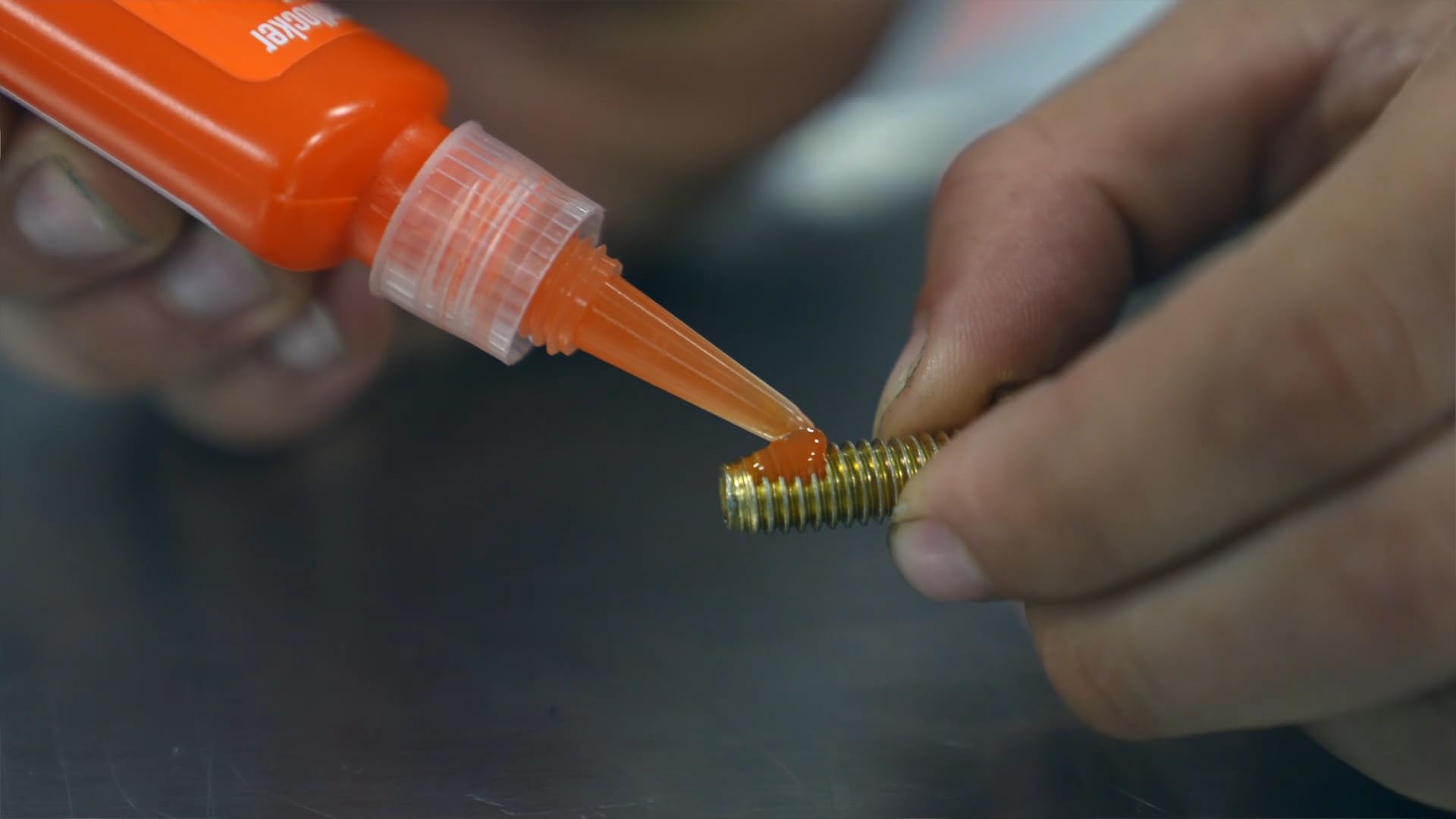 Permatex 25210 High Strength Removable Threadlocker Orange Liquid, 10 Ml