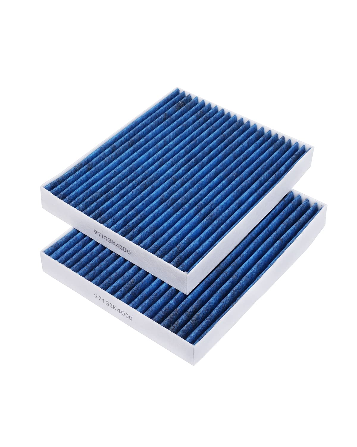 Forccord 2-Pack Hepa Cabin Air Filter Fits For Explorer Taurus Flex Mks Police Interceptor Utility Mkt Police Activated Carbon C