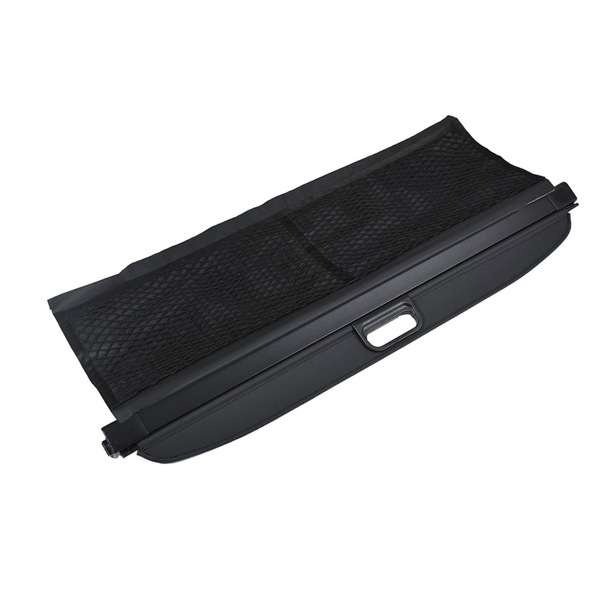 WFLNHB Retractable Cargo Cover Fit for 2007-2014 Smart Fortwo Black Security Trunk Cover