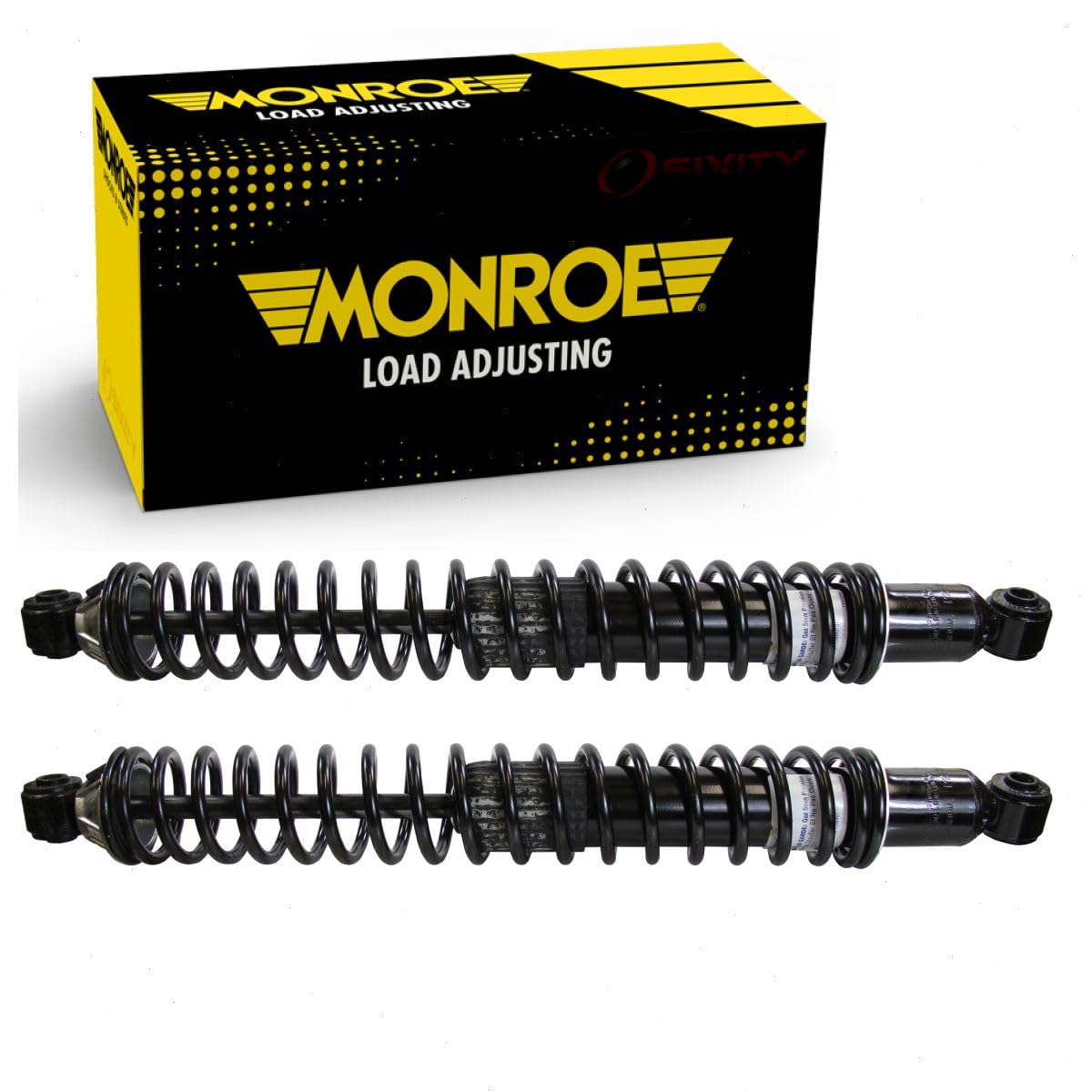 Monroe Rear Load Adjusting Shock Absorber compatible with Chevrolet Silverado 1500 2007-2018