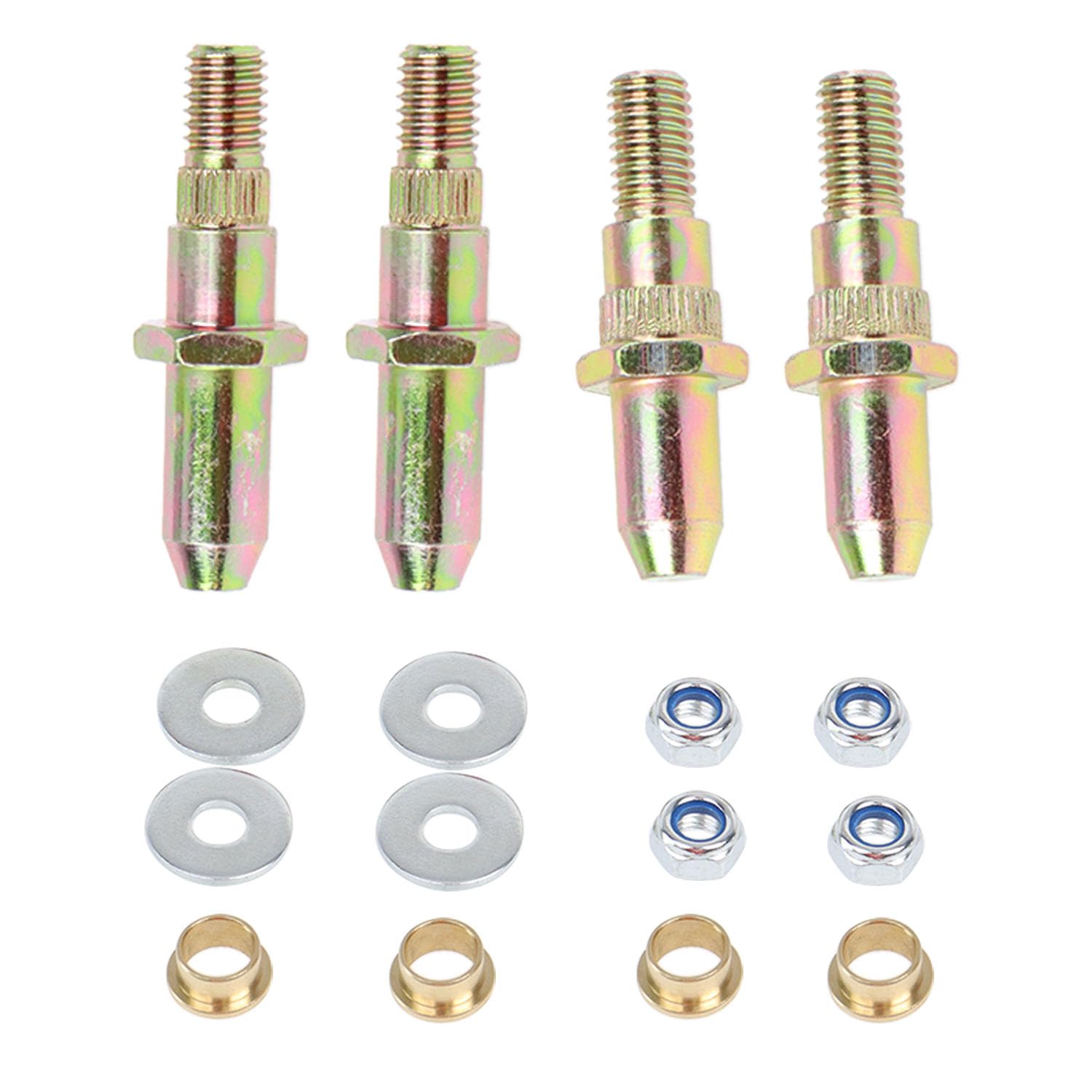 Door Hinge Pin And Bushing Repair Kits Compatible With Chevy Gmc 1999-2007 Chevrolet Silverado Avalanche Truck Suv (2 Doors)