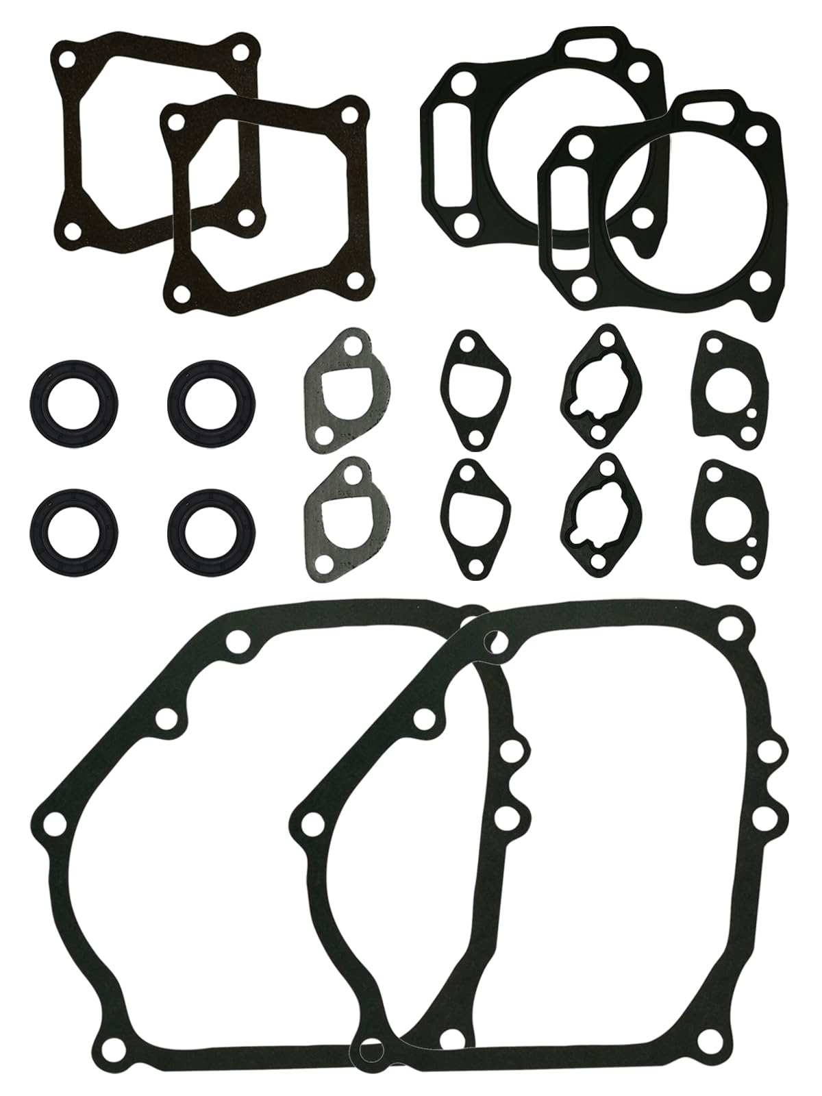 Yamakato Predator 212 Cc Coleman Ct200U Gasket Kit For Honda Gx160 Gx200 And Clone Engines & Generators 2 Packs Oem Cylinder Head Valve Cover Carburetor Muffler Crankcase Gasket With Oil Seals