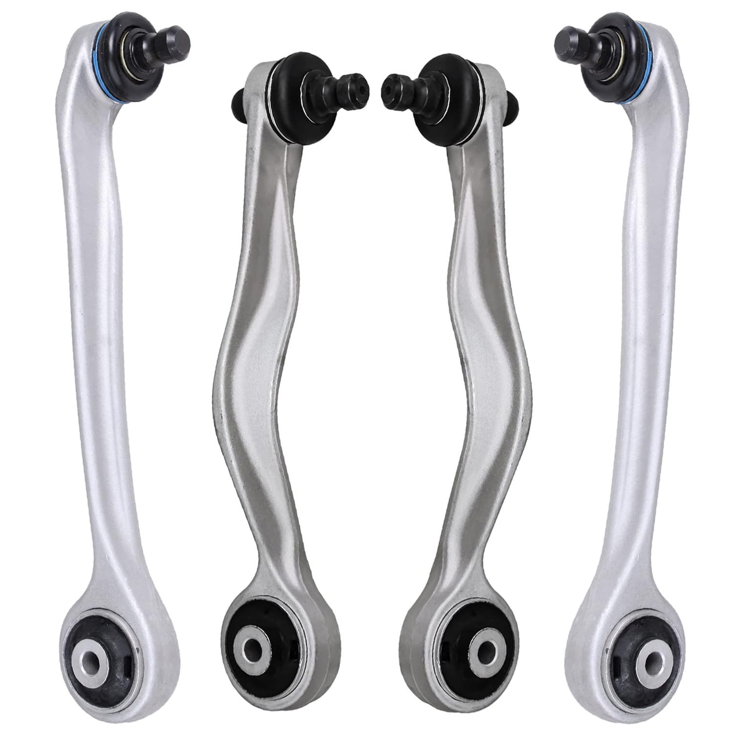 Detroit Axle - Front Upper Control Arms for Audi A4 A6 Allroad Quattro RS6 S4 S6, 4 Upper Forward Rearward Driver Passenger Side