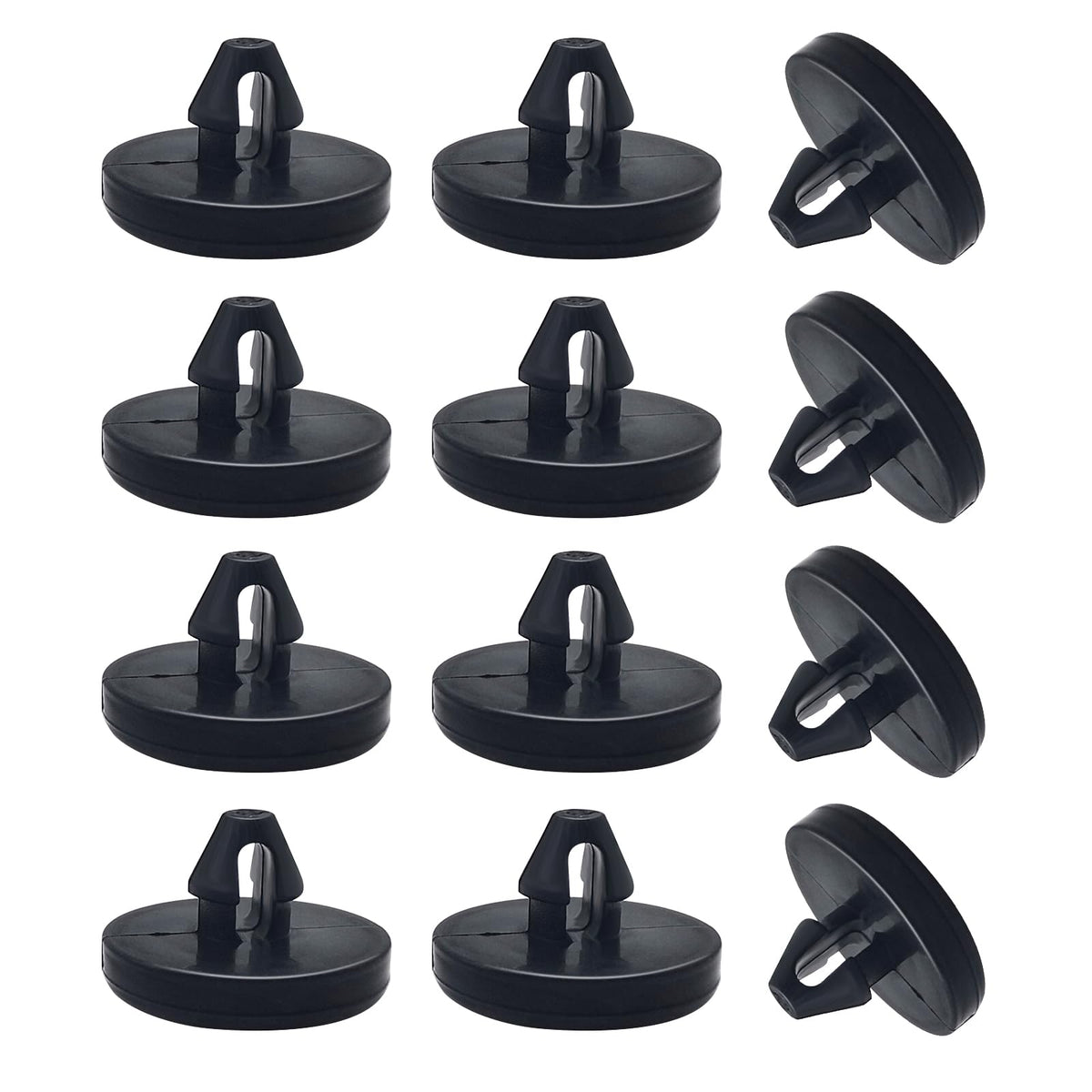 Ajxn 12 Pcs Brake Switch Stopper Car Truck Auto Brake Pedal Pad Brake Light Switch Stopper Brake Switch Pad Clutch Pedal Stopper