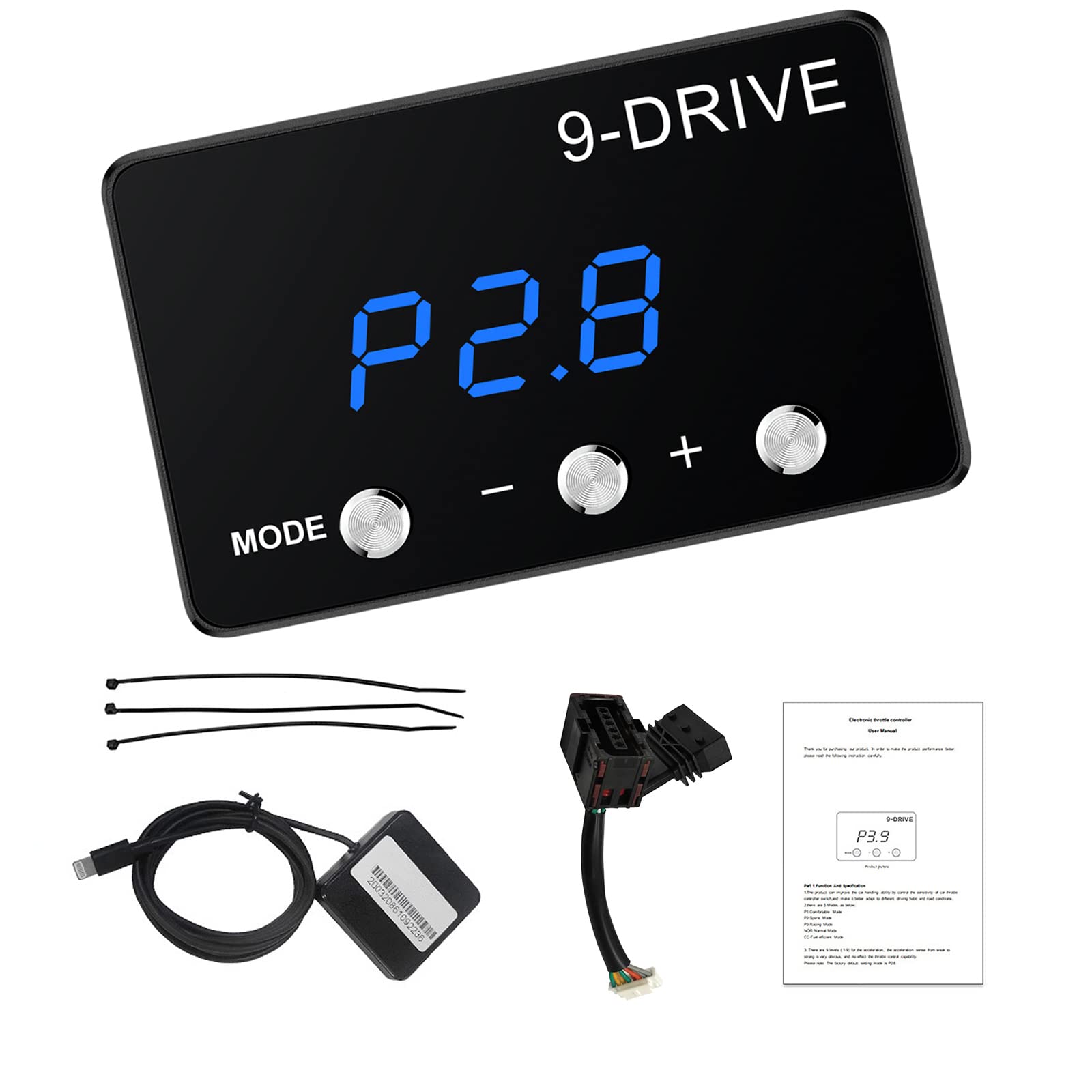 Throttle Response Controller 9 Drive Modes Smart Electronic Racing Accelerator Compatible With Toyota 4Runner Tundra Land Cruise