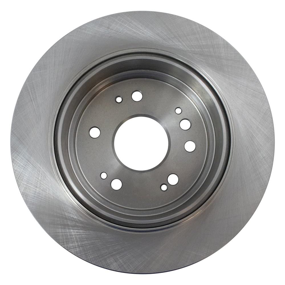 Trq Rear Brake Rotors Set Solid Compatible With 2002-2004 Honda Cr-V