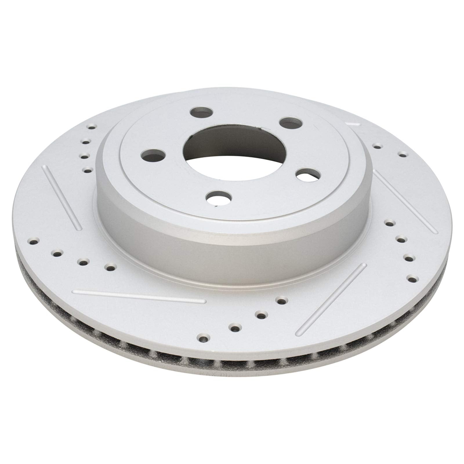 Trq Rear Performance Brake Rotors Set Premium G-Coated Compatible With 2005-2021 Chrysler 300 2009-2022 Dodge Challenger 2006-20