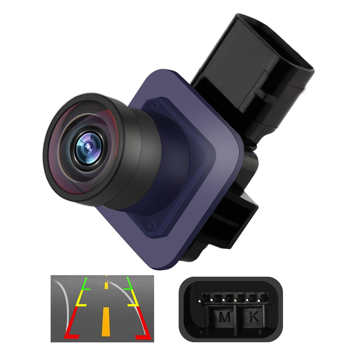Rear View Backup Camera, Compatible With Ford Transit 150 250 350 350Hd Cargo Passenger 2015-2019, 170Wide-Angle Hd Color Night 