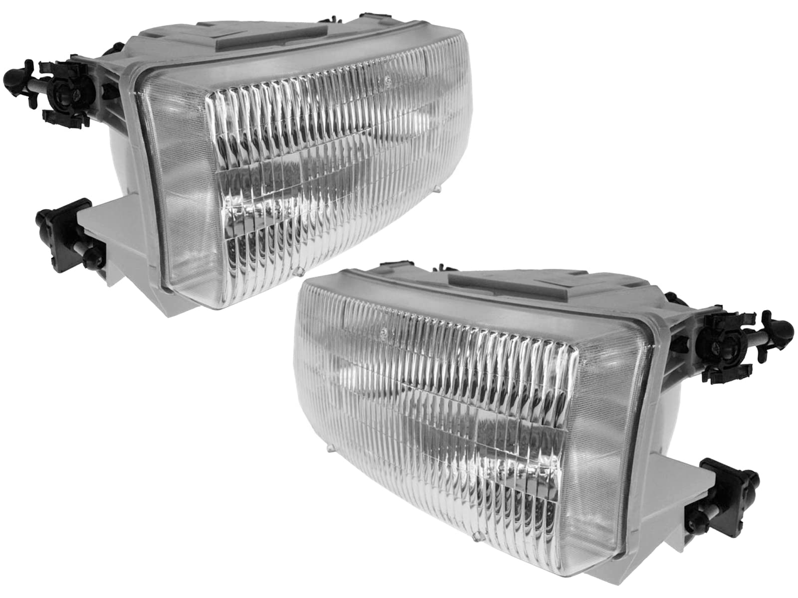 95 96 97 98 99 00 01 Ford Explorer Headlight Headlamp Composite Halogen Front Head Light Lamp Set Pair Left Driver And Right Pas