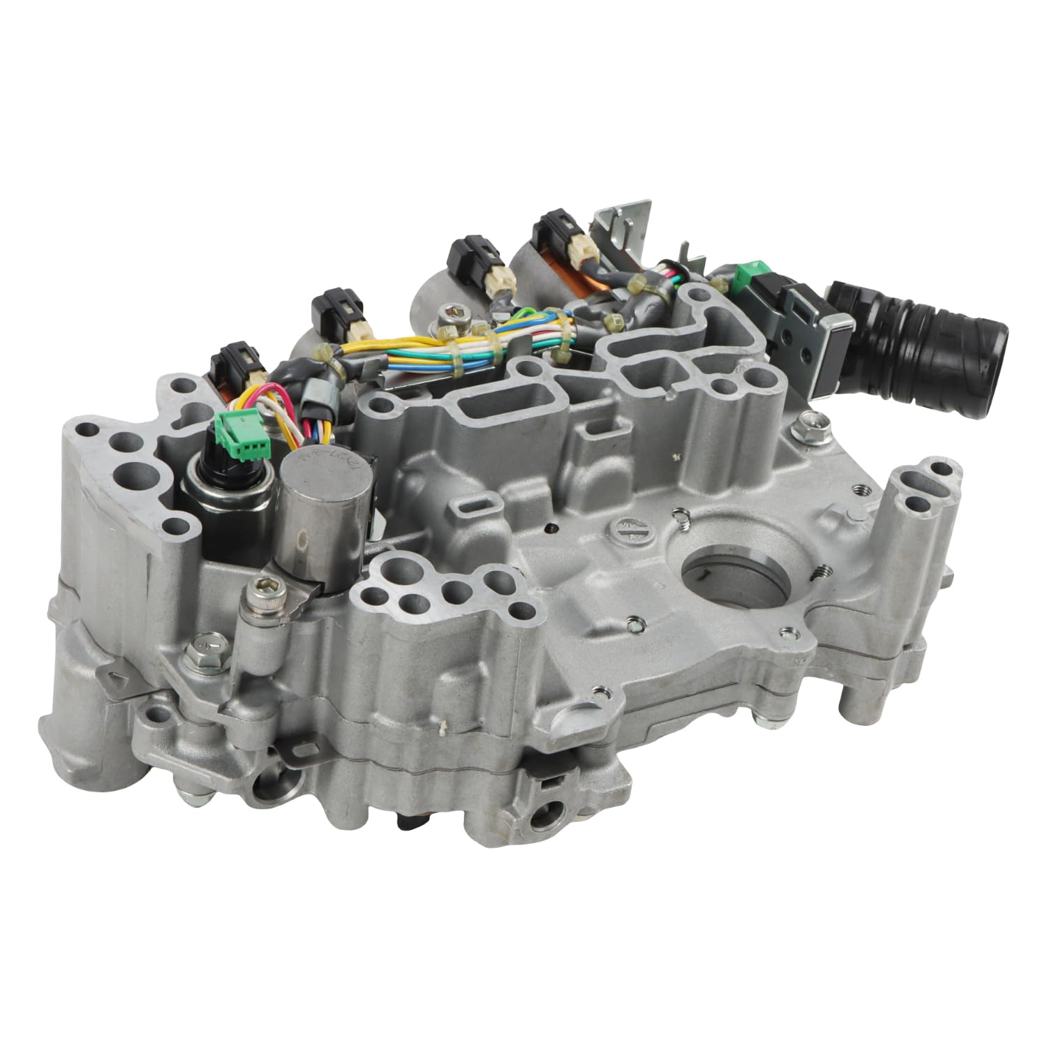 YDMON RE0F11A JF015E CVT Transmission Valve Body, Compatible with N-i-ssan Sentra 2013-2019 1.6L 1.8L, Automotive Transmission Valve Body With Solenoid Replaces Part 31705-X428E 31705-X428B
